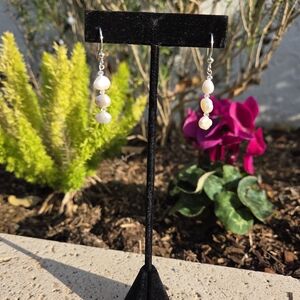 Elegant Pearl Drop Earrings